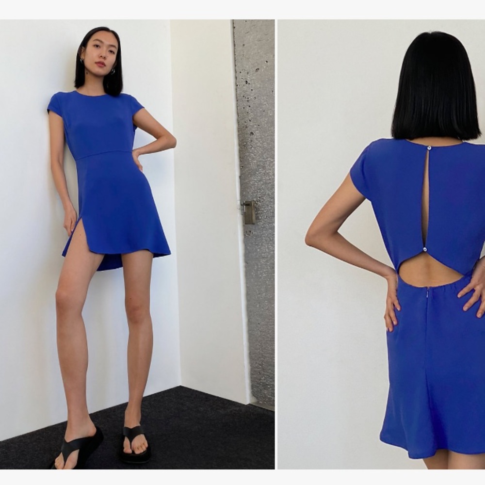 Aritzia babaton hamptons mini dress